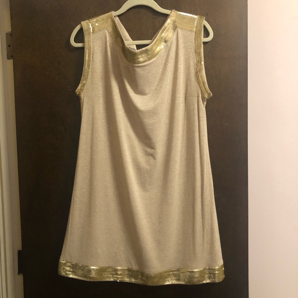 🔥Gold Sequins Tunic/Top🔥 - Picture 1 of 4